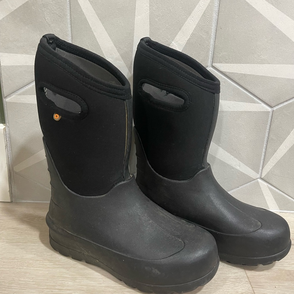 Bogs Black Kids Boots